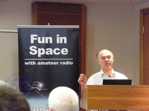 AMSAT-UK Chairman Professor Sir Martin Sweeting G3YJO