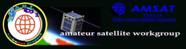 AMSAT-Italy Amateur Satellite Workgroup Banner