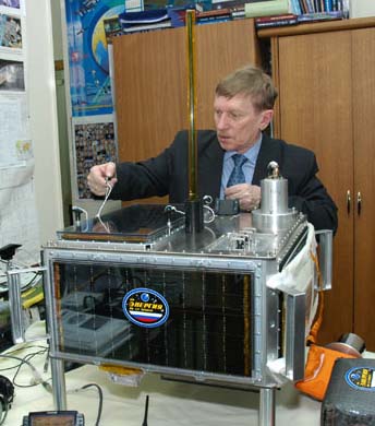 Sergey Samburov RV3DR with ARISSat-1