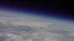 SSDV picture from a PIE balloon - Image credit Dave Akerman M6RPI