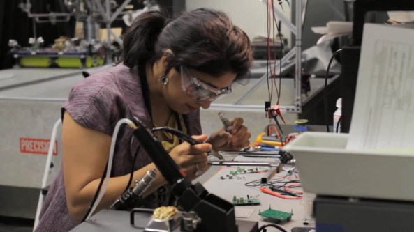 Ali Guarneros Luna KJ6TVO - Image credit NASA Ames