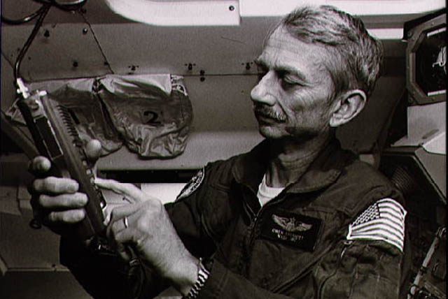 Owen Garriott W5LFL used amateur radio on space shuttle mission STS-9