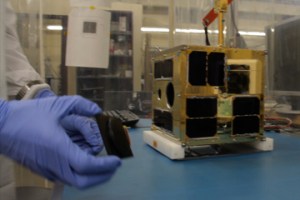 BRITE satellite at UTIAS-SFL - Image credit University of Toronto Institute for Aerospace Studies