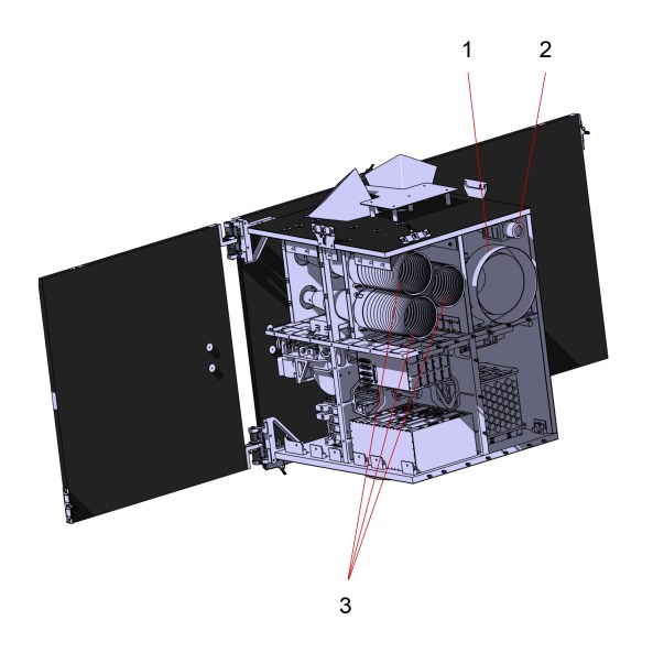 Flying Laptop FLP satellite