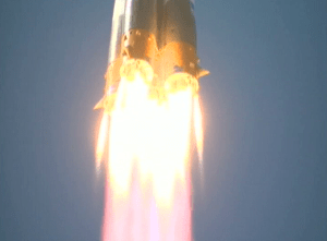 Soyuz-2-1a Lift-off - Image credit SpaceShuttleAlmanac