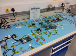 STRaND-1 Engineering Model and Cleanroom SSC