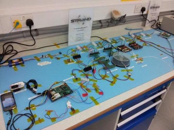 STRaND-1 Engineering Model and Cleanroom