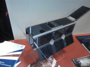UKube-1 on display at UK Space Conference in Glasgow