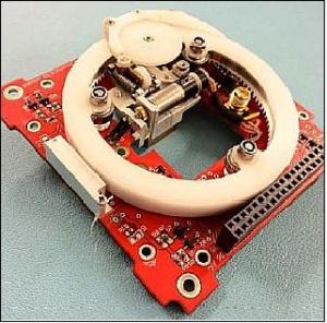 ZACUBE-1 HF beacon antenna deployment unit - Image credit CPUT