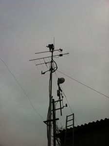 23cm_WebSDR_Antenna_up_mast