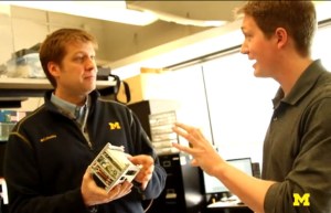 James Cutler KF6RFX and Benjamin Longmier KF5KMP