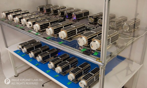 Planet Labs CubeSat Constellation