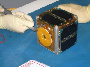 CubeSat PUCP-SAT-1 - Credit Pontificia Universidad Católica del Perú