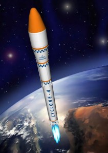 Cyclone-4 - Image credit Alcantara Cyclone Space