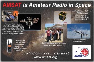 AMSAT is Amateur Radio in Space