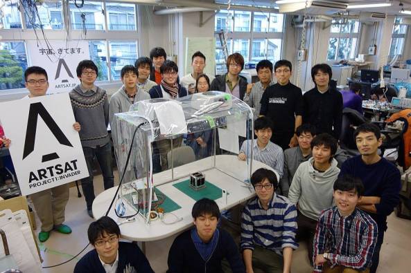 ARTSAT INVADER Team Members