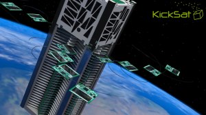KickSat deploying Sprite satellites - Image by Ben Bishop VK2FBRB