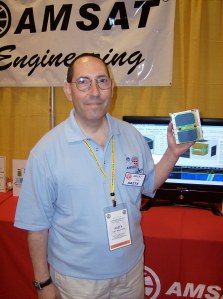 Tony Monteiro AA2TX and Fox-1 model