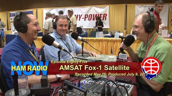 Tony Monteiro AA2TX and Mark Hammond N4MH being interviewed by Gary Pearce KN4AQ on Ham Radio Now