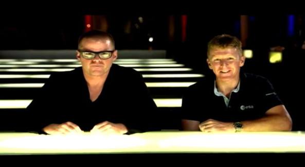 Heston Blumenthal and Tim Peake KG5BVI