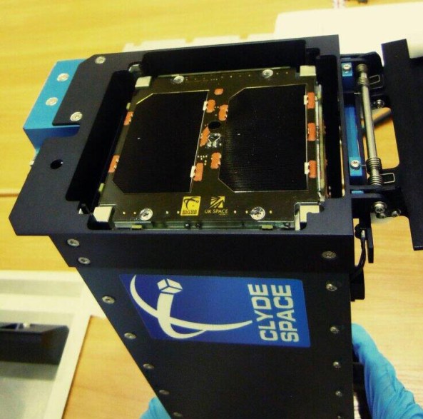 UKube-1 CubeSat installed in Deployment Pod
