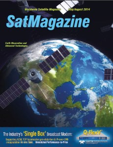 SatMagazine July-August 2014 cover