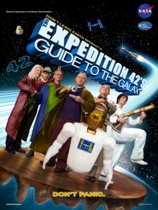 ISS Expedition 42 official crew poster