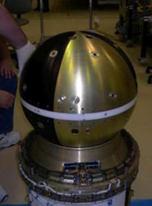 SpinSat - Credit Naval Research Laboratory