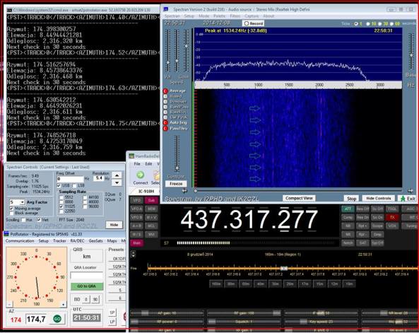 ARTSAT2:DESPATCH received at 2,316,759 km December 8, 2014