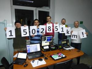 On December 6 the group received ARTSAT2:DESPATCH at 1,502,851 km