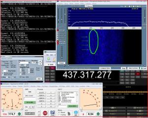 ARTSAT2:DESPATCH signal received by Polish team on December 9, 2014
