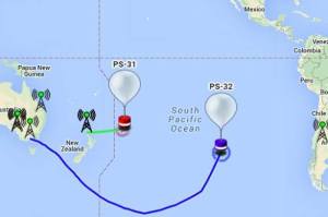 Pico balloons PS-31 and PS-32 on Jan 28, 2015