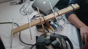CanSat 434 MHz Tracking Antenna - Credit Ryan Laird