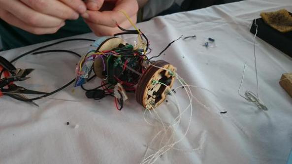 CanSat Electronics - Credit Ryan Laird