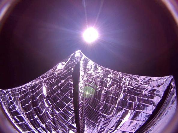 LightSail Solar Sail Deployed
