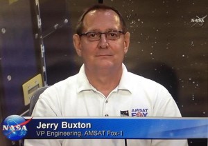 Jerry Buxton N0JY on NASA TV
