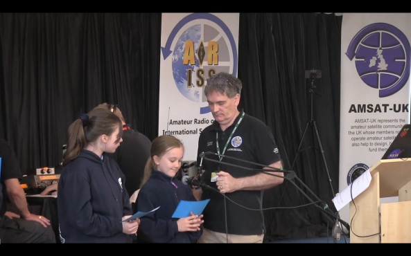 School Students ask ISS Astronaut Questions